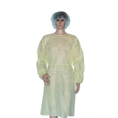 China Breathable Disposable Surgical Gowns Non Woven Medical Supply 16-50gsm for sale