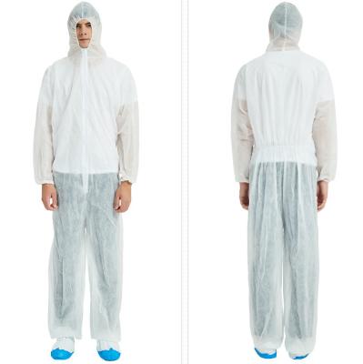 中国 SMS Anti Bacterial Disposable Protective Wear Waterproof Protective Coverall Wear For Hospital 販売のため