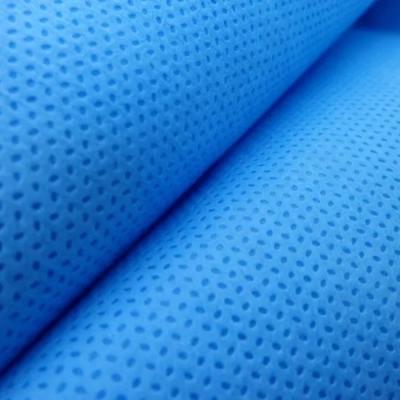 Chine La couleur médicale jetable d'usine de la Chine de matière première de produits de textiles tissés de Spunbonded non a adapté aux besoins du client à vendre