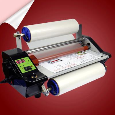 China DOM SEM Automatic Roll Laminator With Label Laminating Directory Crystal A3 Laminating Machine for sale