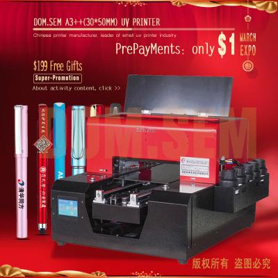 China Leather Multifunction A4 Size UV ​​Flatbed Printer for 3D Pen Printer Machine for sale