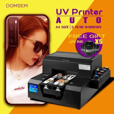 China Cheapest A4 DOM SEM Printers Hotels Inkjet Printers UV Printer For Pen Sticker Label ID Card Printing Machine for sale