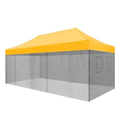 China Summer shop tents pop up 10x20 canopy mosquito net wall garden beach party tent gazebo 3x6 for sale