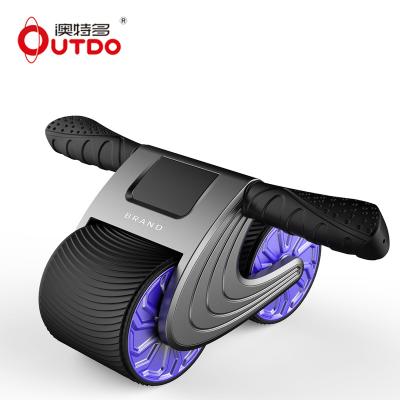 China The choice of NBA ab roller for home abs 36.5x14.5x18.5cm abs workout exercise wheel roller for sale