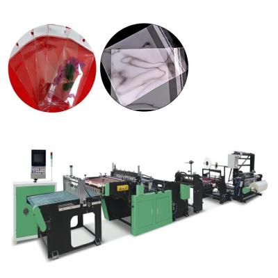 China DRQC600-800 Factory Manufacturer Automatic High Frequency ZIP Lock Bag Plastic Bag Hot Break Sealing Making Machine for sale