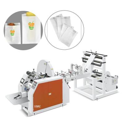 China JD-400 Factory Adjustable Roll Feeding Common V Bottom Paper Bag Machine With Tracking for sale