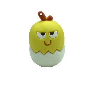 China PVC Flash Memory USB2.0 3.0 Cute Strip Stick 16G 32G 64G Cute Chick Shaped USB Flash Drive for sale