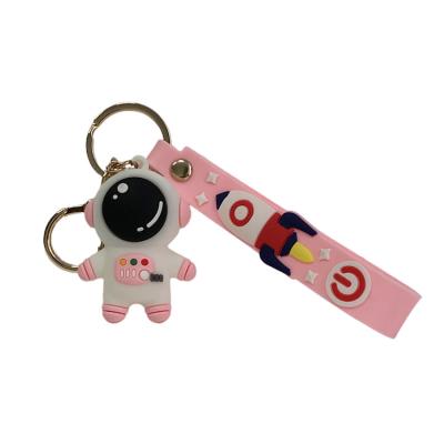 China Promotion Gift Hot Sale The Astronauts Keychains Bag Key Chains PVC Astronaut Key Chain for sale