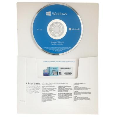 China Windows 10 Home OEM DVD 64 Bit | OEM DVD HOME FRENCH VERSION 10 FRENCH VERSION DHL Global Delivery WINDOWS for sale