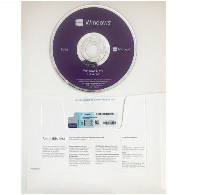 China Microsoft Windows 10 Pro OEM DISC DHL Delivery Guarantee Windows 10 OEM Dvd Pro for sale