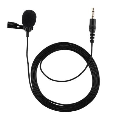 China Detachable Microphone 3.5mm Jack Lavalier Tie Clip Microphone Mini Audio Mic for Computer Laptop Mobile Phone for sale