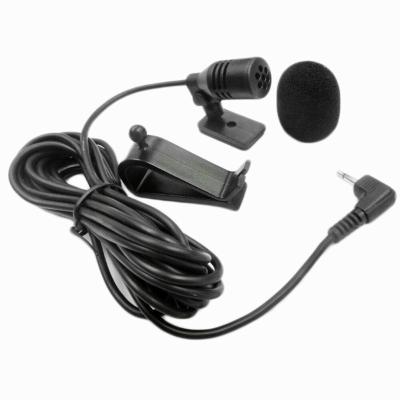 China Wholesale Microphone 3.5mm Plug Condenser Protable GPS Car Set Microphone External Car Microphone for sale