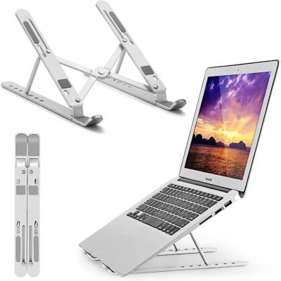 China Portable Laptop Stand Riser Computer Tablet Stand (Height) Notebook Stand Adjustable Aluminum Notebook Stand for sale