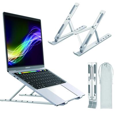 China (Size)Adjustable Adjustable Laptop Stand Folding Stand Portable Office Desk Support for sale