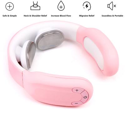 China Wireless Remote Control Electric Shiatsu U Shape Neck Shoulder Magnetic Massager For Back With Heat Function for sale