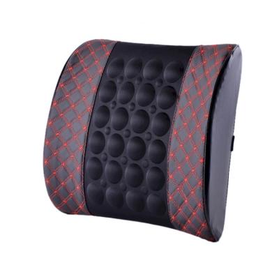 China Wholesale High Quality Lumbar Detachable Elastic Buckle Car Seat Relax Support Waist Electric Massage Pillow for sale