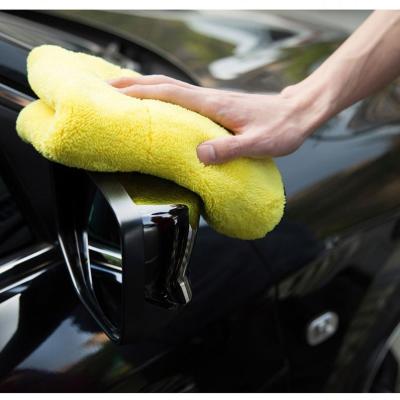 China Wipe Cloth Supplies Stabilized Microfiber Car Wash Dry Cleaning Cheap Twisted Towel For Car Cleaning Drying for sale