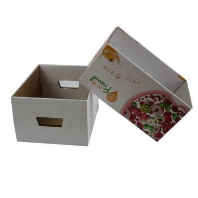 China PVC Recyclable Cardboard Window Gift Clear Orange Fruit Box for sale