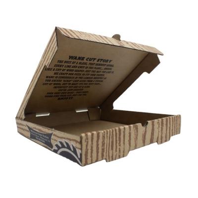 China Wholesale Recyclable 12 Inch Pizza Box Cartons With Logo for sale