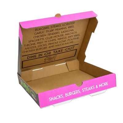 China White Recyclable Biodegradable Pizza Box 30*30cm Delivery Box Takeout Paper White Box for sale