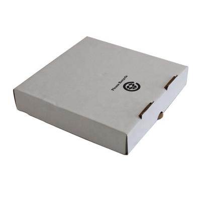 China Simple Recyclable Hot Selling Non Printing Corrugated Cardboard Paper Box For Pizza Box for sale