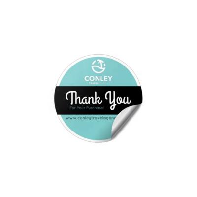 China Nail Stickers Waterproof Custom Sticker Label Thank You Sticker Book for sale