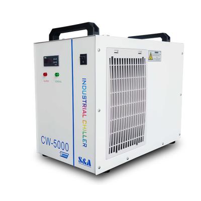 China AC 1P 220V/110V Spannung CW-5000 Wasserkühlkühlgerät für die industrielle Laserrohrkühlung zu verkaufen