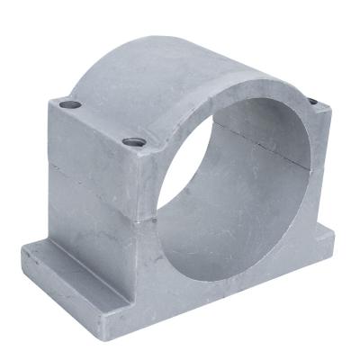 China Video Technical Support 125mm Diameter Cast Aluminum Material Spindle Mount Holder Clamp for sale