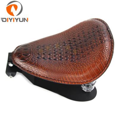 China Solo Leather Motorcycle Leather Spring Seat /Baseplate/ Springs Bracket For Harley Sportster 48 Iron 72 XL 883 1200 for sale