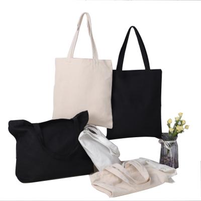 China Eco-Friendly Wholesale Promotional Canvas Bag Custom Blank Tote Bag Canvas With Logo for sale