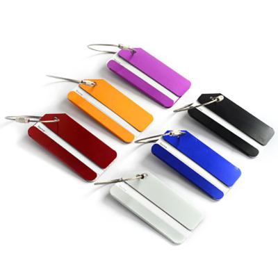 China Custom Thickening Eco - Friendly ID Luggage Tag Luxury Metal Travel Luggage Tags for sale