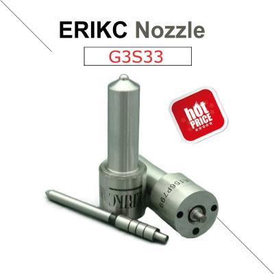 China ERIKC G3S33 Denso high quality common rail nozzle 293400-0330 diesel pump spare parts 295050-0800 injector nozzle for sale