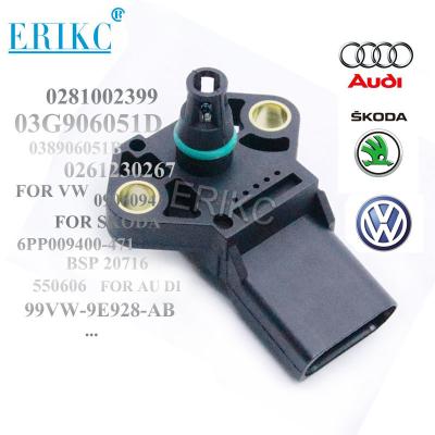 Chine Capteur absolu divers 038906051B 0281002401 de pression de prise de CARTE de voiture des autoparts 0281002399 d'ERIKC à vendre