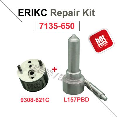 Chine Soupape de commande du bec L157PBD du kit de réparation d'injecteur de delpbi d'ERIKC 7135-650 A6640170221 9308-621C pour EJBR04701D SSANGYONG à vendre