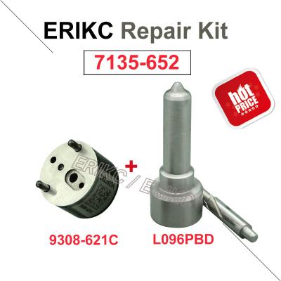 China Válvula 9308-621C de la boca L096PBD del equipo de reparación del inyector de ERIKC 7135-652 Delfos para FORD EJDR00301Z 0201Z 0101Z 1001D 0401Z en venta