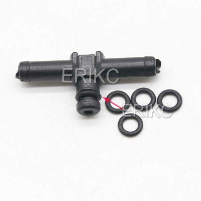 China ERIKC Sealing Ring T and L Shape Return Pipe Joint Rubber Black Sealing Ring for Denso/Bosh à venda