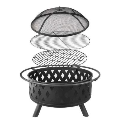 China European Wholesale Stored Outdoor Portable Steel Round Wood Burning Skiff 32