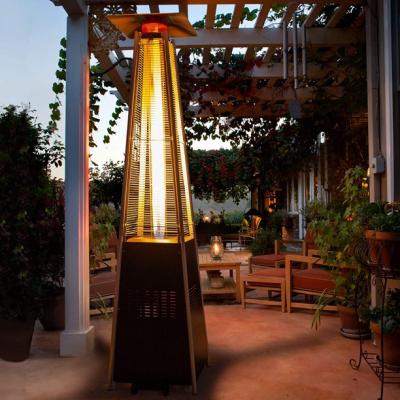 China Hot Sales Stainless Steel Pyramid Patio Heater Outdoor Propane Heater For Garden for sale