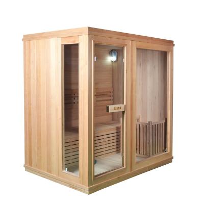 China Computer Control Panel Indoor Traditional 2-4 Person Steam Sauna Room For Sale for sale