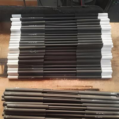 China Grade 1500 Silicon Carbide Elements 220V 600mm SiC Heating Elements for sale