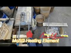 1800c mosi2 heating element for high temperature furnace