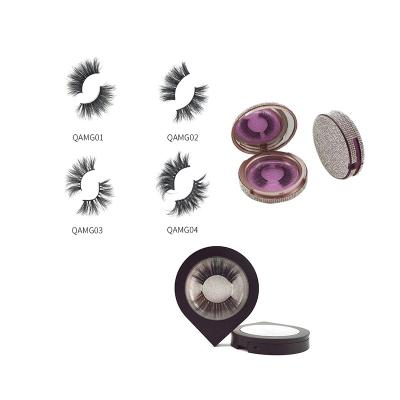 China Wholesale Natural Super Fluffy Natural Customized Boxes Eyelashes Colored Mink Eyelashes Vendor Private Label 25MM 3D Mink Eyelash for sale