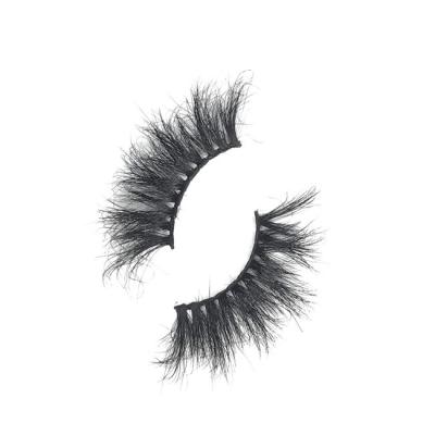 China Wholesale Super Fluffy 3D Eyelashes 25mm Mink Eyelashes Natural Good Price New Design Vendor With Custom Packing for sale