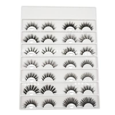 China Wholesale Natural Lashes Full Strip Lashes 25mm Vegan Fluffy Faux Mink Eyelashes 3D Lashes Vendor for sale