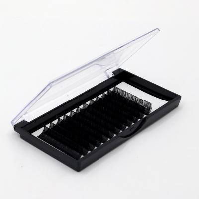 China OEM ODM Natural Professional Long Flat / Ellipse C Curl Individual Eyelash Extension for sale