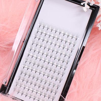 China South Korea Natural High Quality PBT Long Fiber Handmade Premade Volume 3D 4D 5D 6D 7D 8D Long Rod Fan Eyelash Extensions for sale