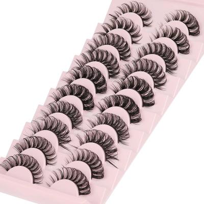 China 2022 Natural New Fake Colored Mink Eyelashes Halloween Lashes With Professional OEM ODM Package for sale