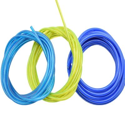 China PU Coated Steel Factory China TPU Coated Jumping Rope Factory Jumping Rope Sports Parts 5mm for sale