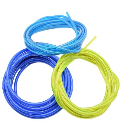 China PU Coated Steel Competitive Price TPU Coated Rope Factory Jumping Rope Sports Parts 5mm for sale