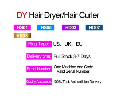 China 2023 Original Factory Outlet Quality Factory Outlet Price HS01 HS05 HD03 HD07 HD08 Hair Curler Dy Hair Dryer Salon Original Electric Automatic Professional Curling Iron for sale